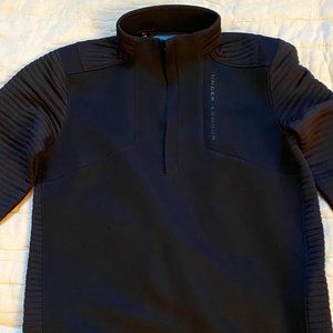 Under Armour Men's SM Golf ColdGear Pullover Black